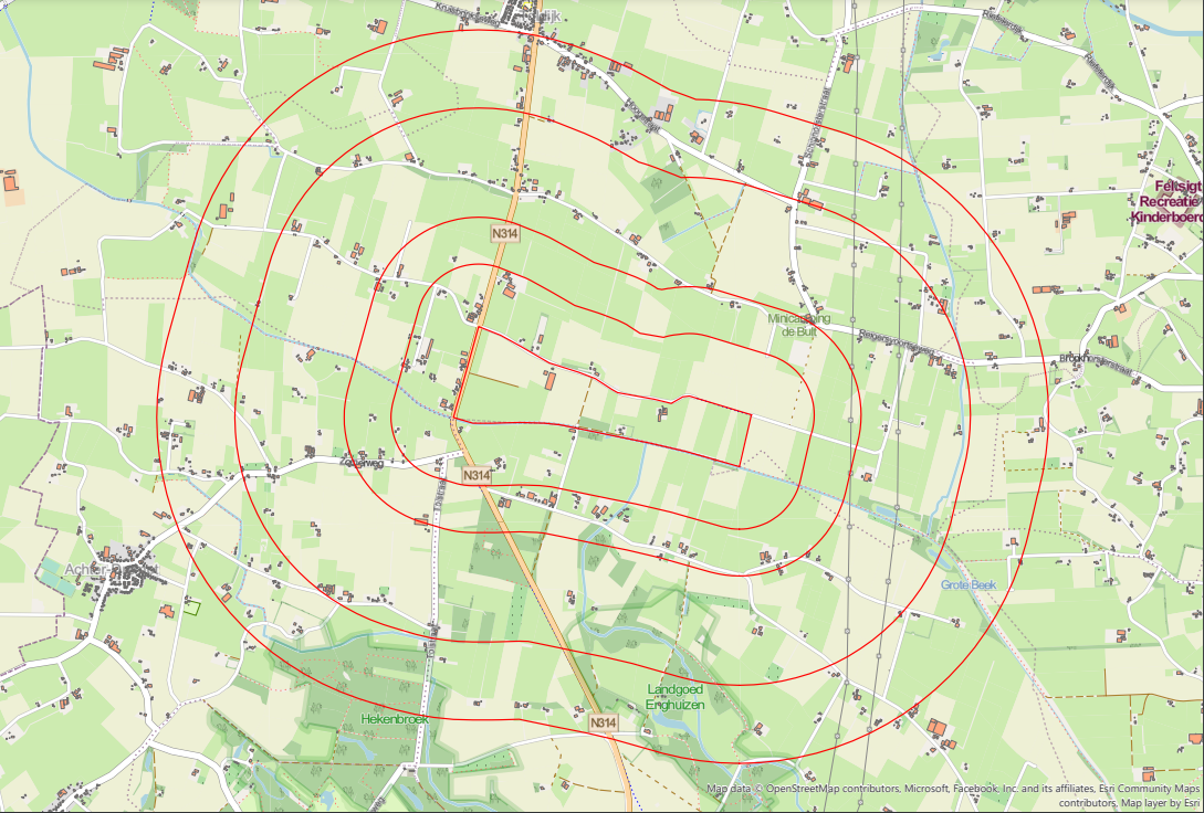 Overzicht monumenten binnen de 700m