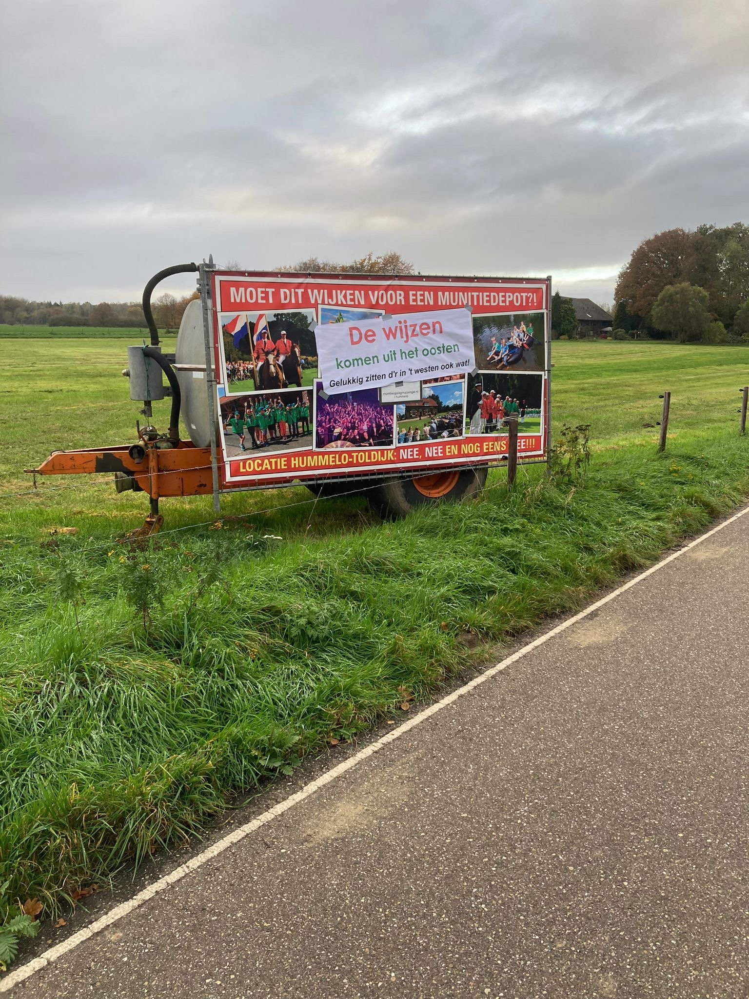 Goed nieuws: géén munitiedepot in Gelderland!